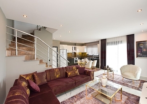 Maisonette-Wohnung 2+1 in der neuen Wohnanlage des Bezirks Oba