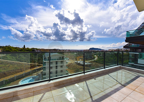 Maisonette-Wohnung 2+1 in der neuen Wohnanlage des Bezirks Oba