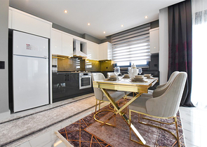 Maisonette-Wohnung 2+1 in der neuen Wohnanlage des Bezirks Oba