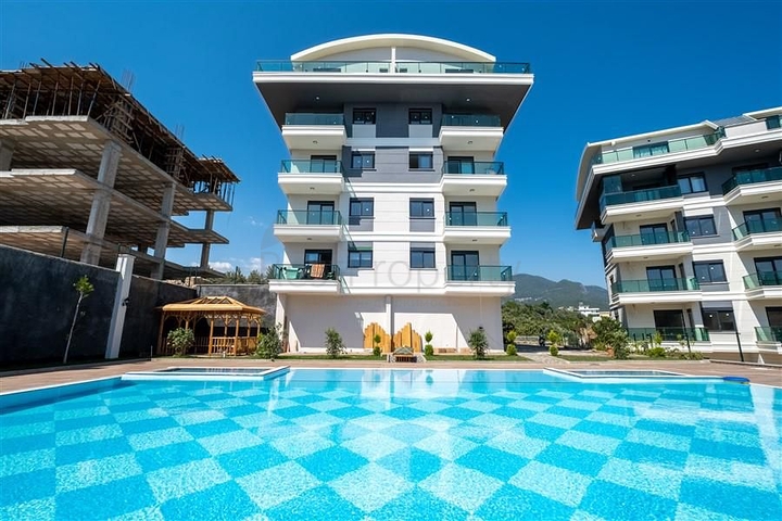 Apartment mit 1+1 Grundriss im gehobenen Viertel Oba