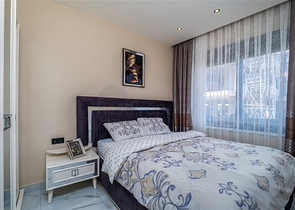 Apartment mit 1+1 Grundriss im gehobenen Viertel Oba