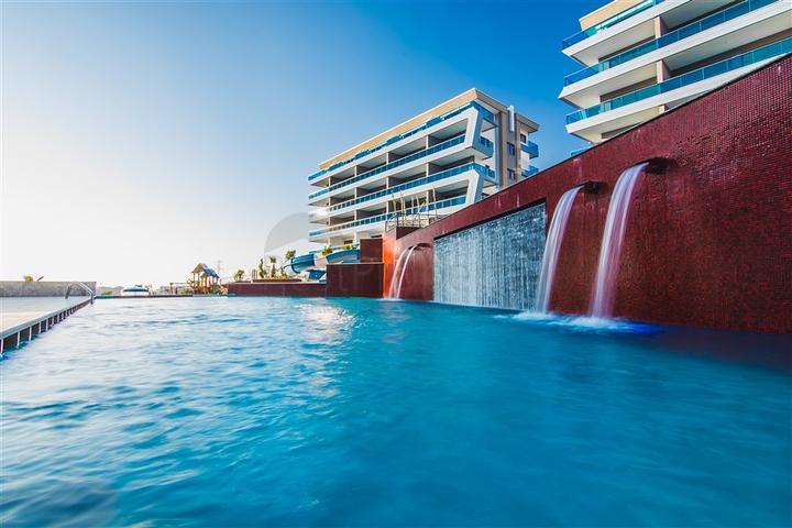 Garten-Maisonette in einem der besten Komplexe in der Gegend von Kargicak