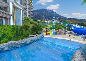 1+1 Premium Apartment in Mahmutlar mit eigener Terrasse 