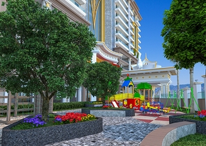 1+1 Premium Apartment in Mahmutlar mit eigener Terrasse 