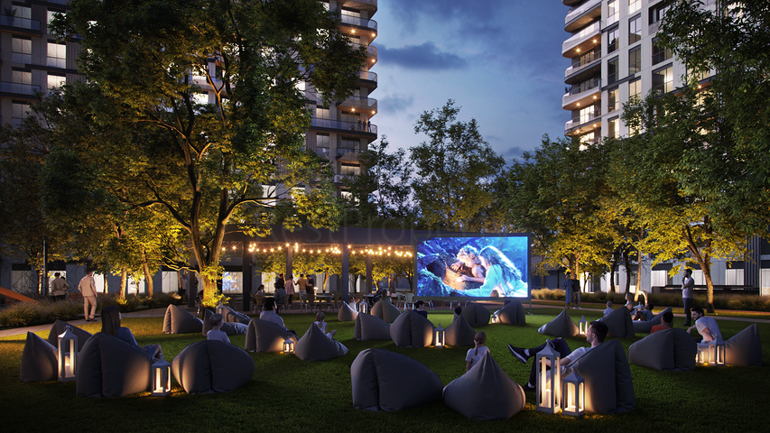 Das Projekt bietet einen ruhigen Lebensstil in den Armen der Natur