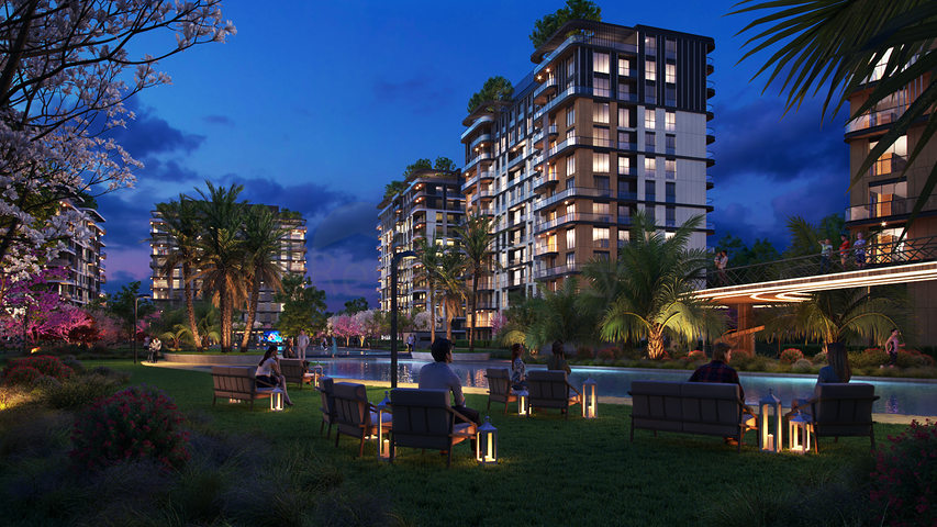 Das Projekt bietet einen ruhigen Lebensstil in den Armen der Natur