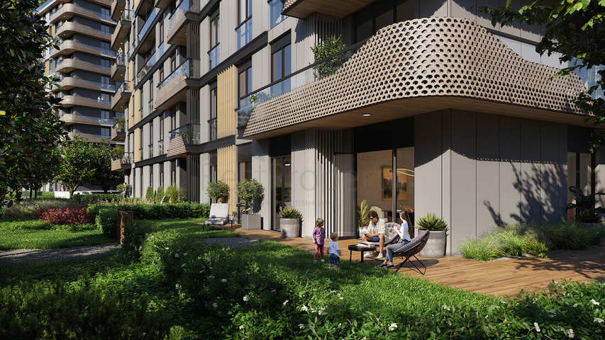 Das Projekt bietet einen ruhigen Lebensstil in den Armen der Natur