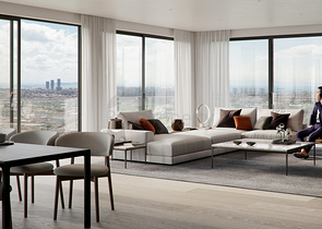 Das Projekt bietet einen ruhigen Lebensstil in den Armen der Natur