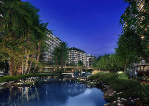 Das Projekt bietet einen ruhigen Lebensstil in den Armen der Natur