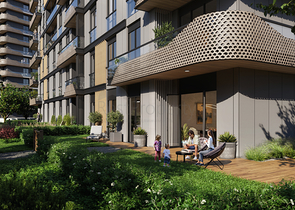 Das Projekt bietet einen ruhigen Lebensstil in den Armen der Natur