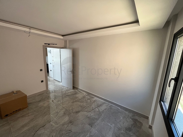 Projekt von Residenzen mit Panoramablick auf das Meer und die Berge im Bezirk Günduan