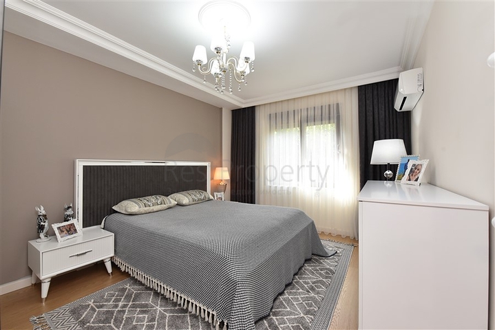 3+1 Wohnung mit separater Küche im Zentrum von Alanya