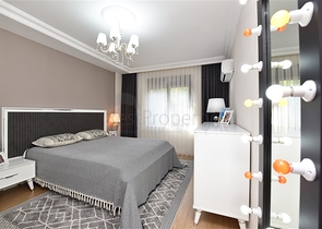 3+1 Wohnung mit separater Küche im Zentrum von Alanya