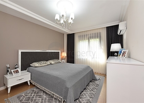 3+1 Wohnung mit separater Küche im Zentrum von Alanya