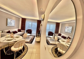 1+1 Apartment 50 m vom Mittelmeer entfernt