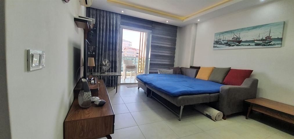 1+1 Wohnung in einem Komplex mit Hotelinfrastruktur im Bezirk Avsallar