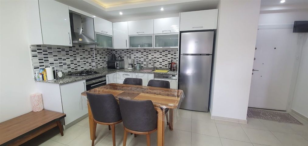 1+1 Wohnung in einem Komplex mit Hotelinfrastruktur im Bezirk Avsallar