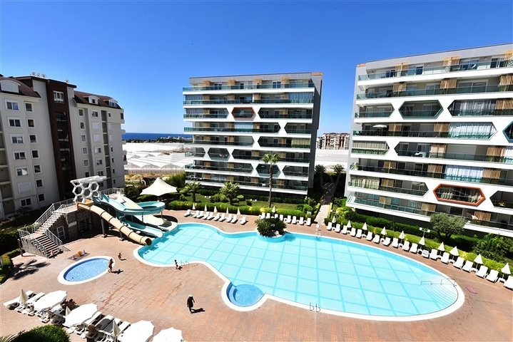 1+1 Wohnung in einem Komplex mit Hotelinfrastruktur im Bezirk Avsallar