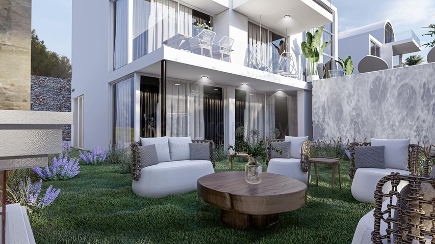 Schicke 4+1 Villa mit Panoramablick auf das Meer und die Festung  Schicke 4+1 Villa mit Panoramablick auf das Meer und die Festung