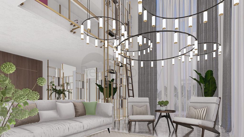 Schicke 4+1 Villa mit Panoramablick auf das Meer und die Festung  Schicke 4+1 Villa mit Panoramablick auf das Meer und die Festung