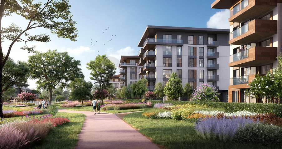 Projekt eines Familienkonzepts von einem bekannten Entwickler