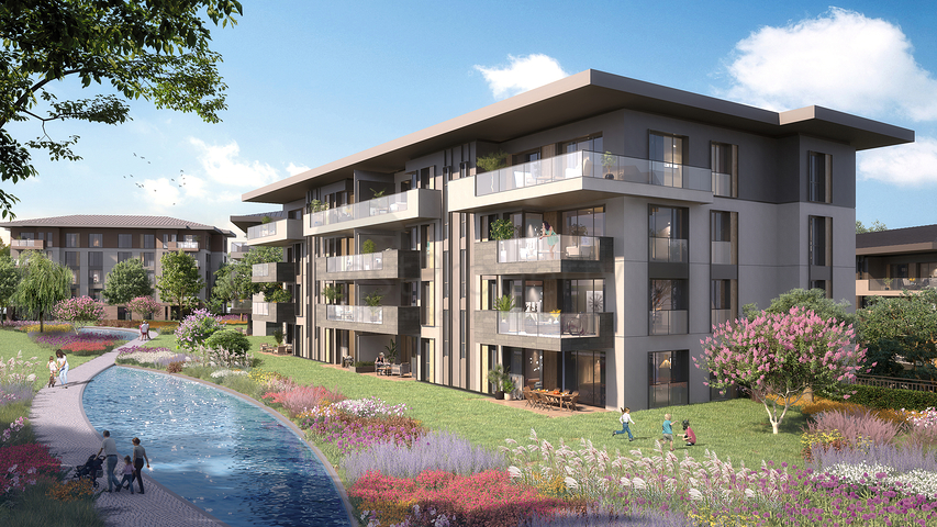 Projekt eines Familienkonzepts von einem bekannten Entwickler