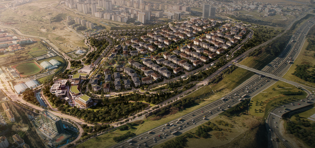 Projekt eines Familienkonzepts von einem bekannten Entwickler