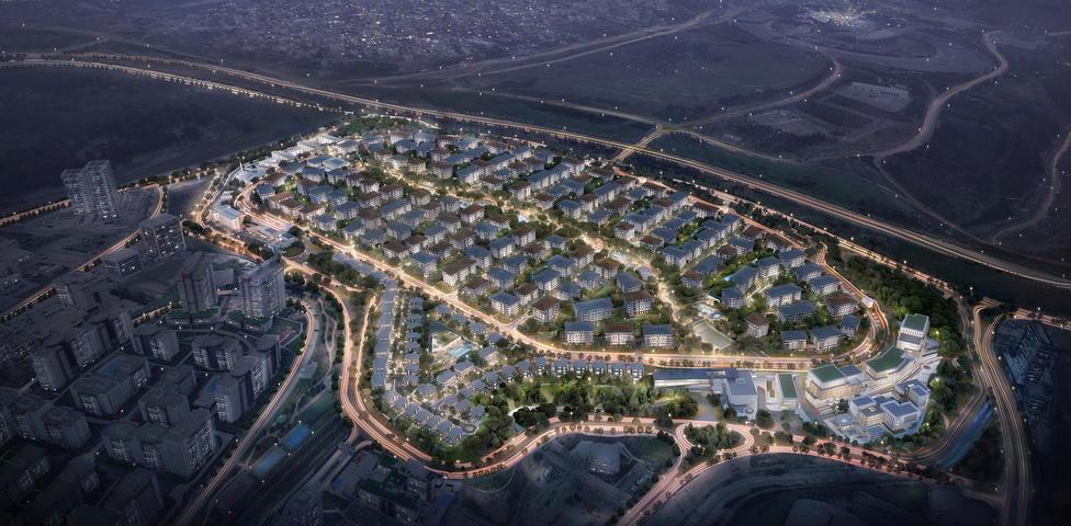 Projekt eines Familienkonzepts von einem bekannten Entwickler