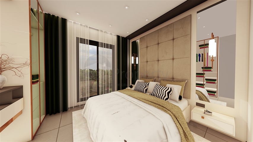 Vierzimmerwohnungen im neuen Projekt 