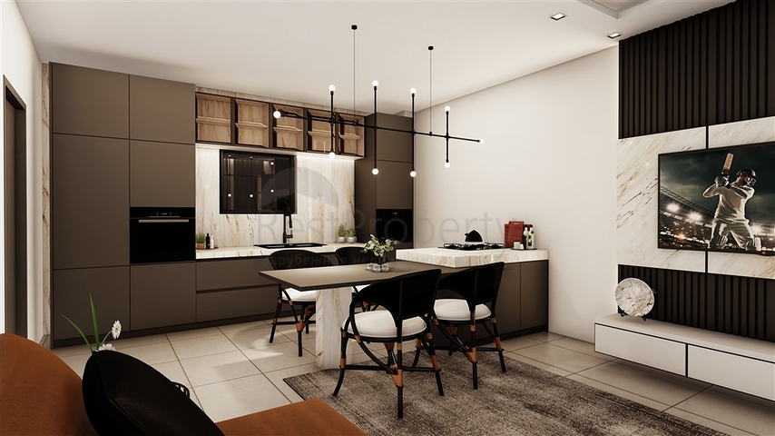 Vierzimmerwohnungen im neuen Projekt 