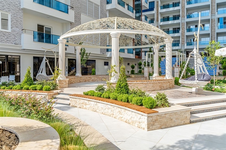 Schicke 2+1-Wohnung im beliebtesten Komplex des Bezirks Mahmutlar