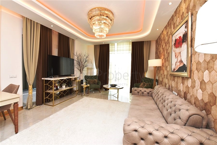 Schicke 2+1-Wohnung im beliebtesten Komplex des Bezirks Mahmutlar