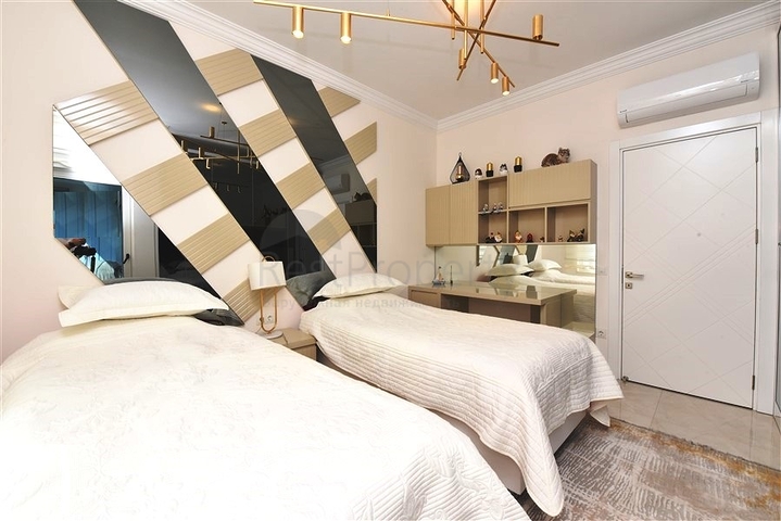 Schicke 2+1-Wohnung im beliebtesten Komplex des Bezirks Mahmutlar