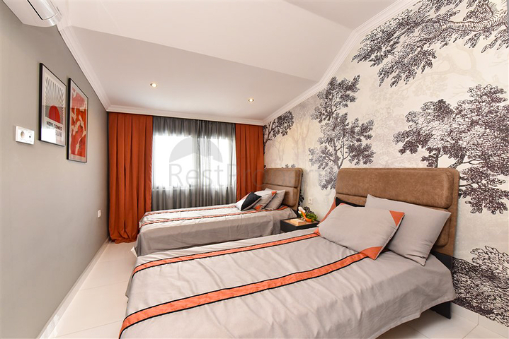 Möbliertes Penthouse im europäischen Bezirk Oba