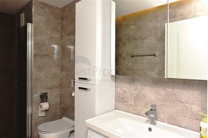 4+1 Penthouse mit offenem Blick auf das Meer und die Alanya-Festung