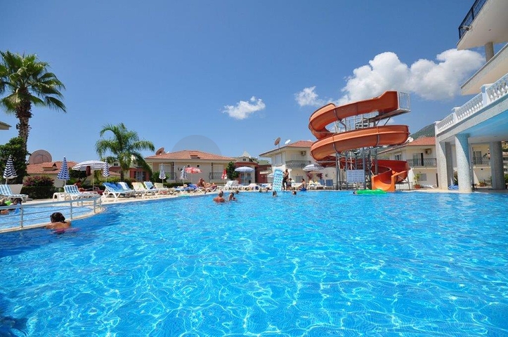 4+1 Penthouse mit offenem Blick auf das Meer und die Alanya-Festung