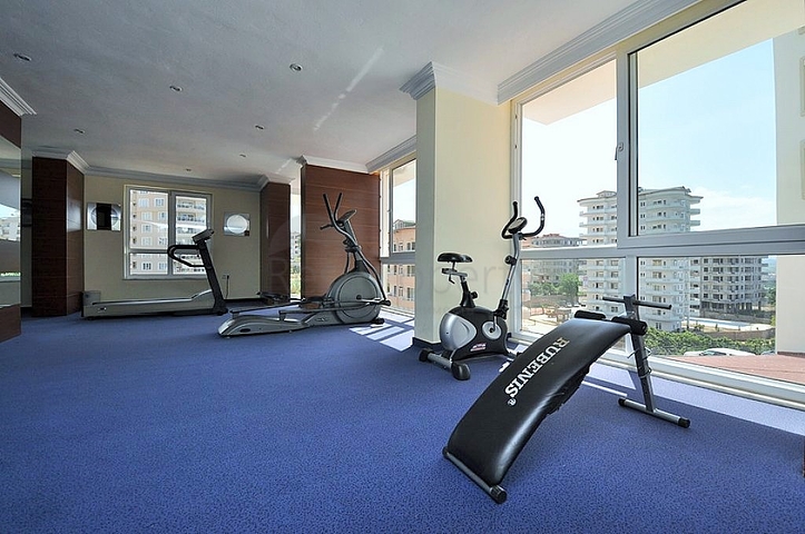 4+1 Penthouse mit offenem Blick auf das Meer und die Alanya-Festung