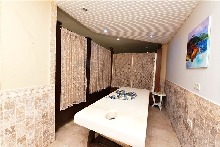 4+1 Penthouse mit offenem Blick auf das Meer und die Alanya-Festung