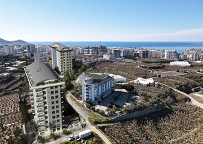 1+1 Apartment in Mahmutlar 