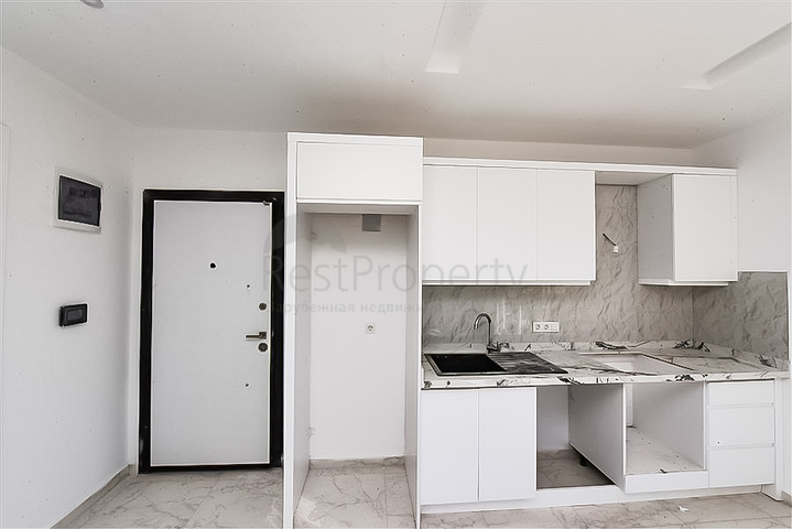 Zweizimmerwohnung mit Panoramablick in Avsallar