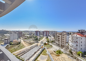 Zweizimmerwohnung mit Panoramablick in Avsallar