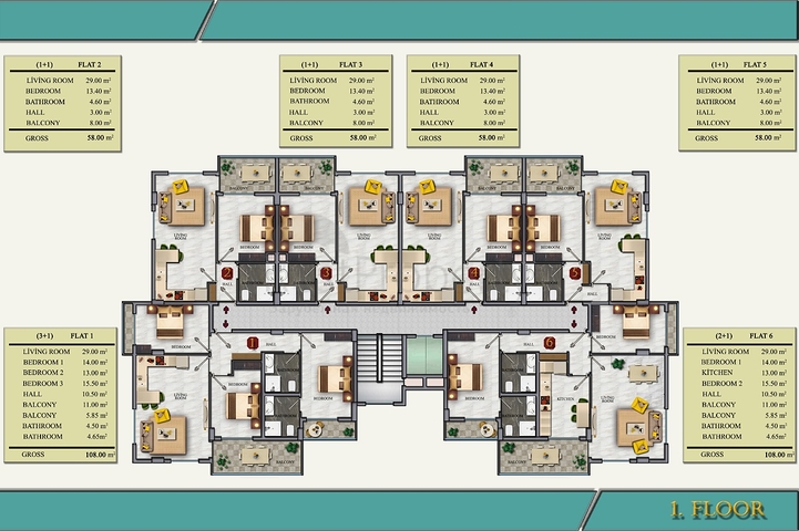 Ein neues Projekt für ein komfortables Leben im Bezirk Oba