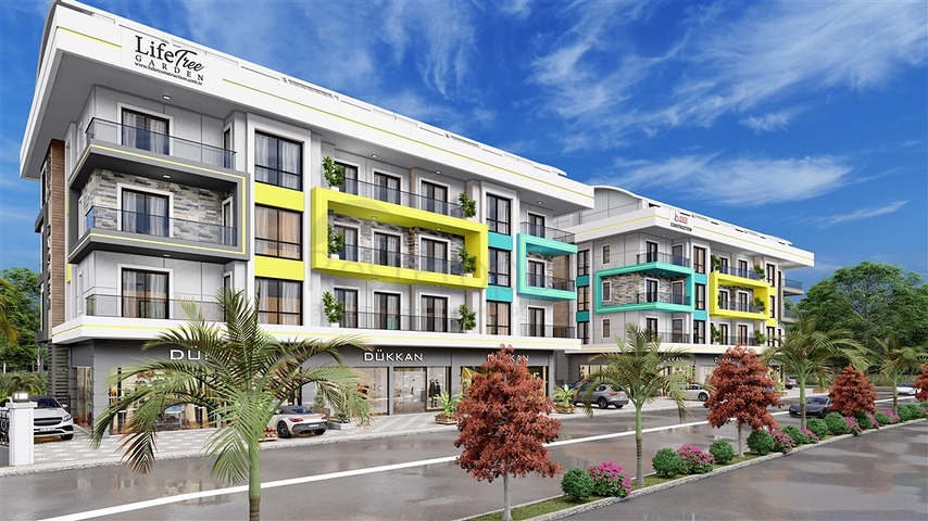 Ein neues Projekt für ein komfortables Leben im Bezirk Oba