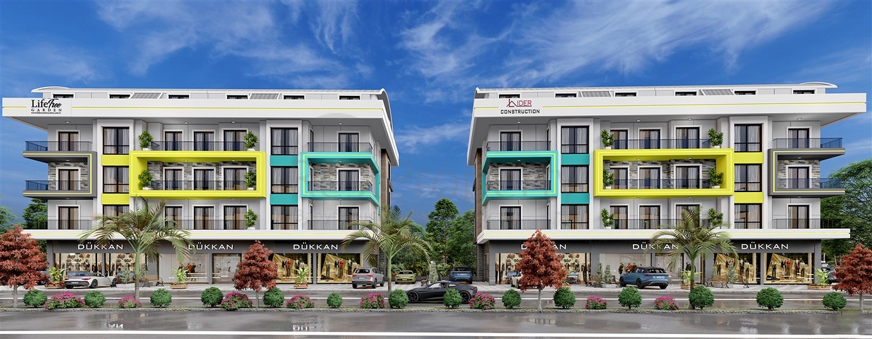 Ein neues Projekt für ein komfortables Leben im Bezirk Oba