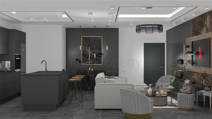 Neues Projekt im Bezirk Kestel, 750 m vom Meer entfernt