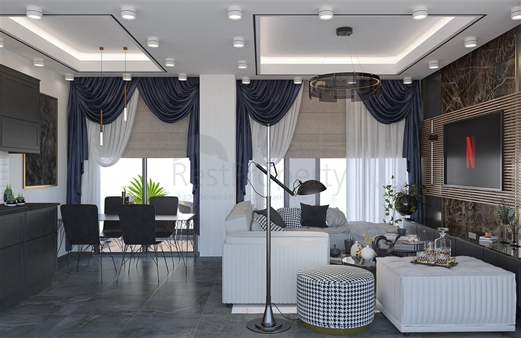 Neues Projekt im Bezirk Kestel, 750 m vom Meer entfernt