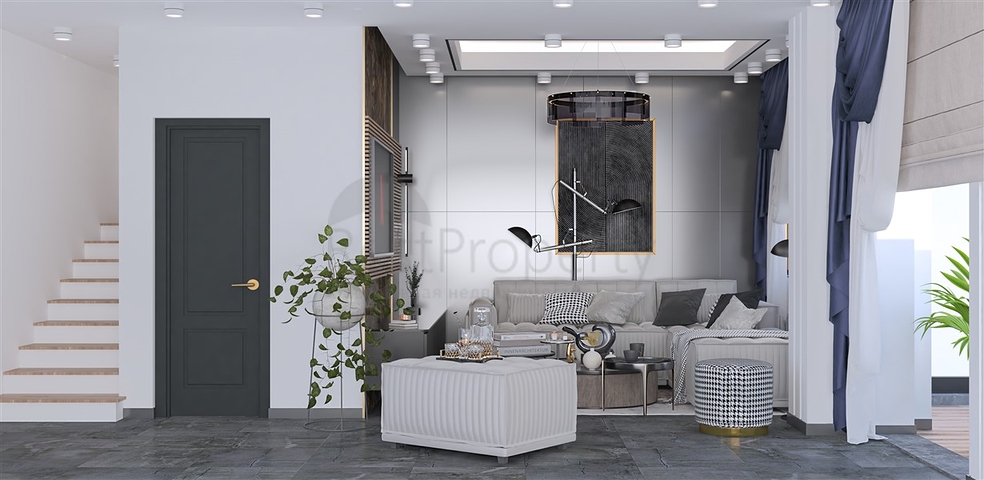 Neues Projekt im Bezirk Kestel, 750 m vom Meer entfernt