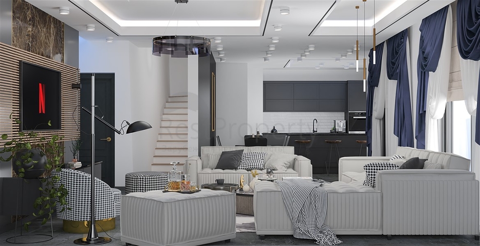 Neues Projekt im Bezirk Kestel, 750 m vom Meer entfernt