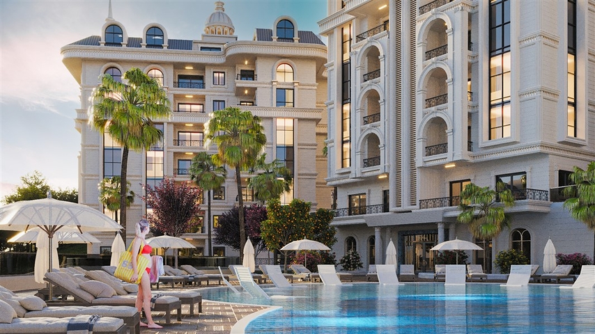 Neuer Komplex im Stadtteil Ciplakly