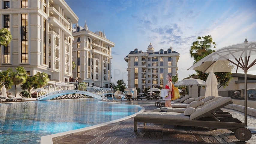 Neuer Komplex im Stadtteil Ciplakly